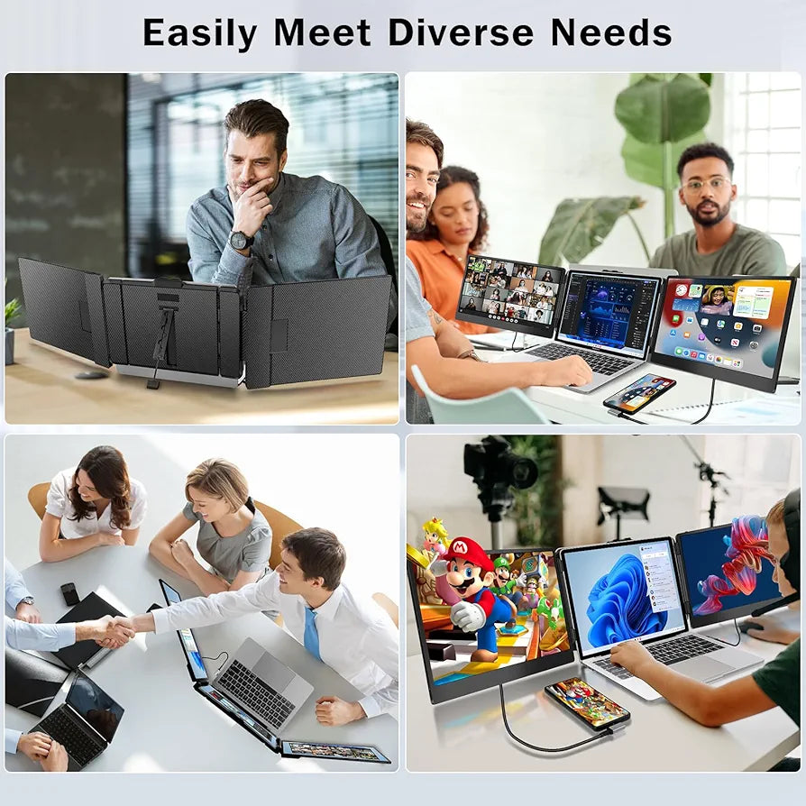 PrexoView Duo™ Laptop Screen Extender