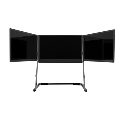 PrexoView Pro Max™ - Triple-Screen Command Center