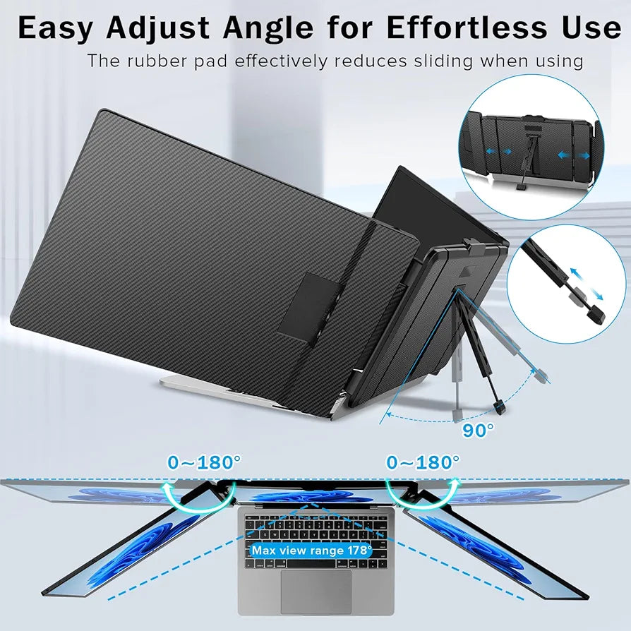 PrexoView Duo™ Laptop Screen Extender