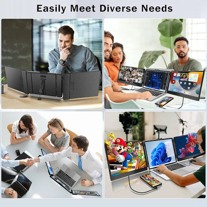 PrexoView Duo™ Laptop Screen Extender